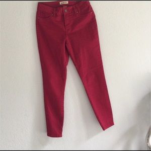 Ankle high rise jeans